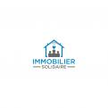 Logo design # 1170237 for Logo for  Immobilier Solidaire    The real estate agency that supports those who need it contest