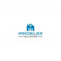 Logo design # 1170238 for Logo for  Immobilier Solidaire    The real estate agency that supports those who need it contest