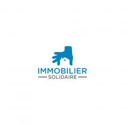 Logo design # 1170241 for Logo for  Immobilier Solidaire    The real estate agency that supports those who need it contest