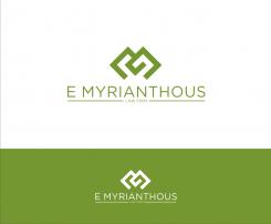Logo design # 828392 for E Myrianthous Law Firm  contest