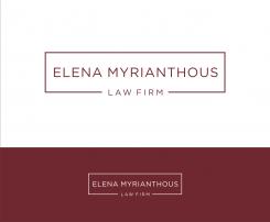 Logo design # 830813 for E Myrianthous Law Firm  contest