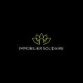 Logo design # 1167612 for Logo for  Immobilier Solidaire    The real estate agency that supports those who need it contest