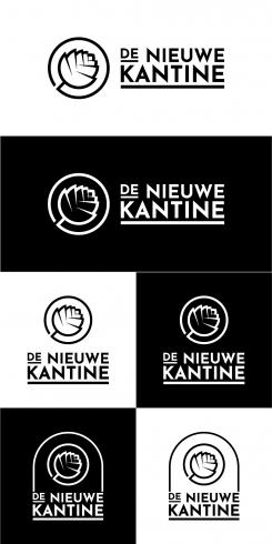 Logo # 1155304 voor Ontwerp een logo voor vegan restaurant  catering ’De Nieuwe Kantine’ wedstrijd