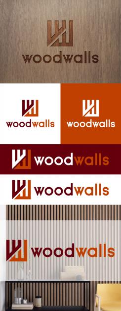Logo design # 1152216 for modern logo for wood wall panels contest