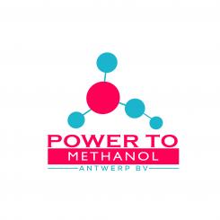 Logo design # 1089510 for Company logo for consortium of 7 players who will be building a  Power to methanol  demonstration plant for their legal entity  Power to Methanol Antwerp BV  contest