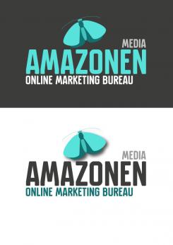 Logo # 540306 voor Logo voor online marketing bureau Amazonen Media wedstrijd