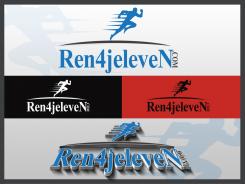 Logo design # 414681 for Design an athletic logo for a running community - ren4jeleven.com ('run4yourlife.com') contest