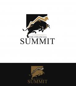Logo design # 1058700 for The Financial Summit   logo with Summit and Bull contest