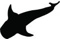 Logo design # 604445 for silhouette drawing of a whale shark contest