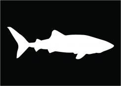 Logo design # 604453 for silhouette drawing of a whale shark contest