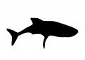 Logo design # 604456 for silhouette drawing of a whale shark contest