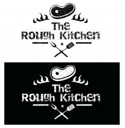 Logo # 381612 voor Logo stoer streetfood concept: The Rough Kitchen wedstrijd