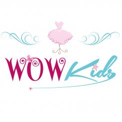 Logo design # 384847 for Design a logo for our new name: WOW kids - a online shop with magical and radiant clothes for happy kids contest