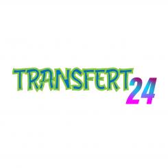 Logo design # 1161024 for creation of a logo for a textile transfer manufacturer TRANSFERT24 contest