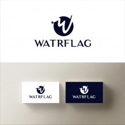 Logo # 1207475 voor logo voor watersportartikelen merk  Watrflag wedstrijd