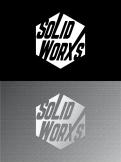 Logo design # 1249853 for Logo for SolidWorxs  brand of masts for excavators and bulldozers  contest