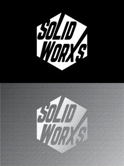 Logo design # 1249853 for Logo for SolidWorxs  brand of masts for excavators and bulldozers  contest