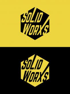 Logo design # 1249854 for Logo for SolidWorxs  brand of masts for excavators and bulldozers  contest