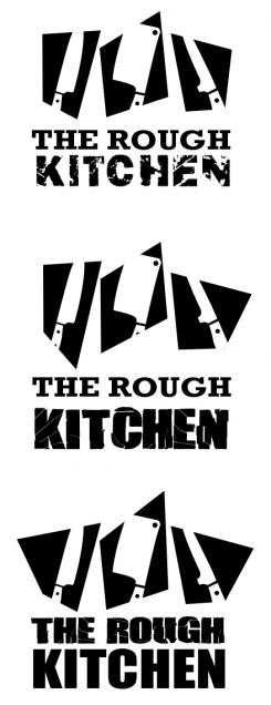 Logo # 381627 voor Logo stoer streetfood concept: The Rough Kitchen wedstrijd