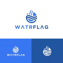 Logo # 1205672 voor logo voor watersportartikelen merk  Watrflag wedstrijd
