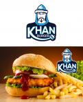 Logo design # 477653 for Design a masculine logo for a burger joint called Burger Khan contest