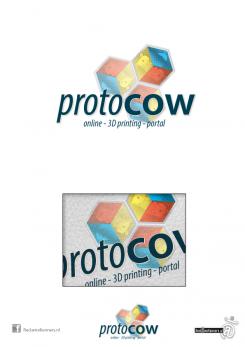 Logo # 179236 voor Nieuw Logo voor een online 3D print concept wedstrijd