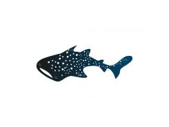 Logo design # 602156 for silhouette drawing of a whale shark contest