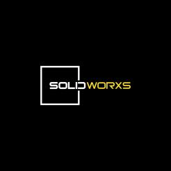 Logo design # 1247516 for Logo for SolidWorxs  brand of masts for excavators and bulldozers  contest