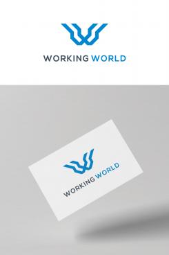 Logo # 1162785 voor Logo voor uitzendbureau Working World wedstrijd
