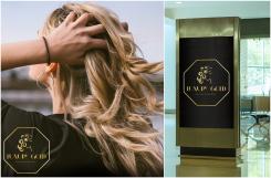 Logo design # 1030169 for Logo for hairextensions brand Luxury Gold contest