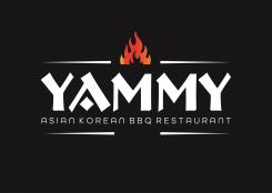 Logo # 1083544 voor ontwerp een horeca logo voor een nieuw te openen asian korean bbq restaurant wedstrijd