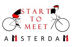 Logo # 667267 voor Ontwerp een logo voor Start To Meet Amsterdam (cyclingnetwork) wedstrijd