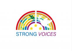 Logo # 1104355 voor Ontwerp logo Europese conferentie van christelijke LHBTI organisaties thema  ’Strong Voices’ wedstrijd