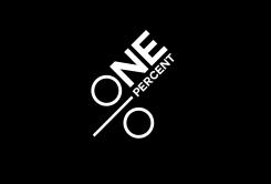 Logo # 951375 voor ONE PERCENT CLOTHING kledingmerk gericht op DJ’s   artiesten wedstrijd