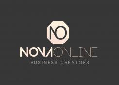 Logo # 984683 voor Logo for Nova Online   Slogan  We create new business wedstrijd