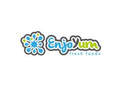 Logo # 336777 voor Logo Enjoyum. A fun, innovate and tasty food company. wedstrijd