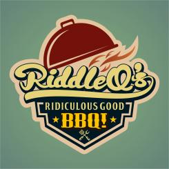 Logo design # 446998 for Logo for BBQ competition team RiddleQ's contest