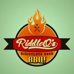 Logo design # 447004 for Logo for BBQ competition team RiddleQ's contest