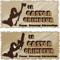 Logo design # 337791 for Entreprise Le Castor Grimpeur contest