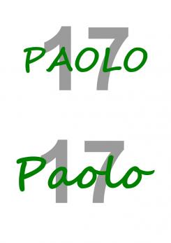 Logo design # 364612 for logo and web page paolo17 sportmanagement contest