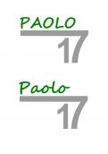 Logo  # 364613 für Firmenlogo paolo17 Sportmanagement Wettbewerb