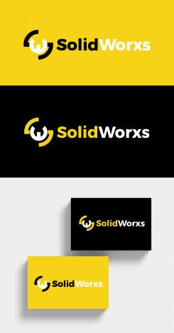 Logo design # 1249370 for Logo for SolidWorxs  brand of masts for excavators and bulldozers  contest