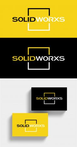 Logo design # 1249371 for Logo for SolidWorxs  brand of masts for excavators and bulldozers  contest