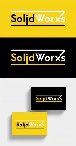 Logo design # 1249372 for Logo for SolidWorxs  brand of masts for excavators and bulldozers  contest