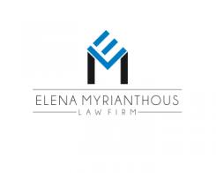 Logo design # 830732 for E Myrianthous Law Firm  contest