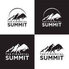 Logo design # 1073368 for The Financial Summit   logo with Summit and Bull contest