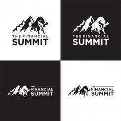Logo design # 1073087 for The Financial Summit   logo with Summit and Bull contest