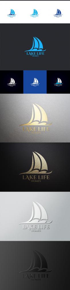 Logo design # 380695 for Design an emotion creating logo for our North Woods, big water, luxury remodeling company  contest
