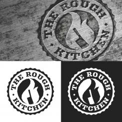Logo # 382242 voor Logo stoer streetfood concept: The Rough Kitchen wedstrijd