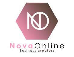 Logo # 983780 voor Logo for Nova Online   Slogan  We create new business wedstrijd